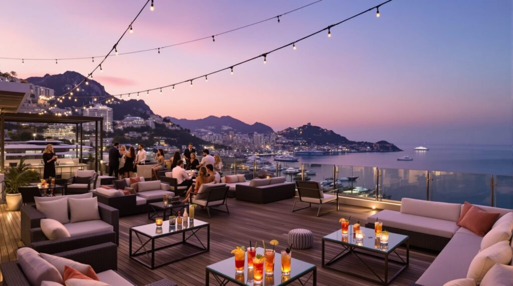 Monaco Sunset Rooftop